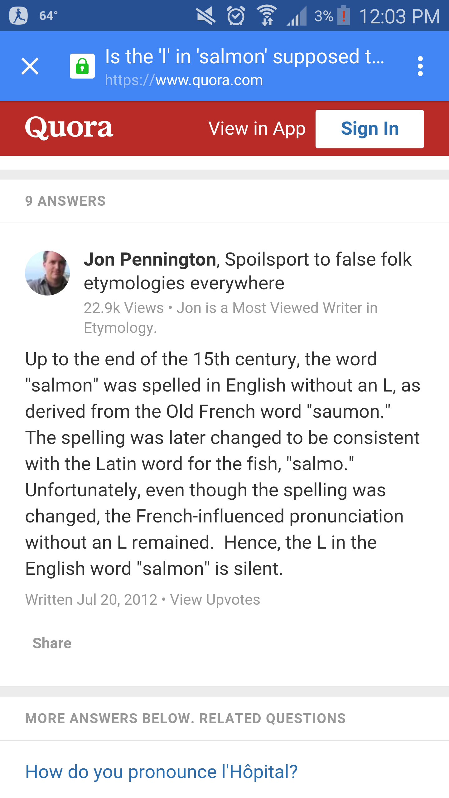 salmon pronunciation dictionary