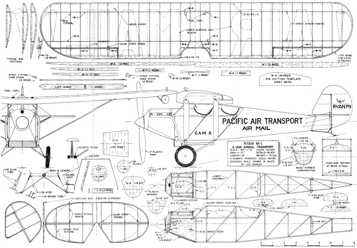 model airplane plans pdf