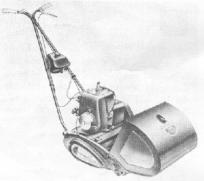suffolk 1930s manual lawnmower