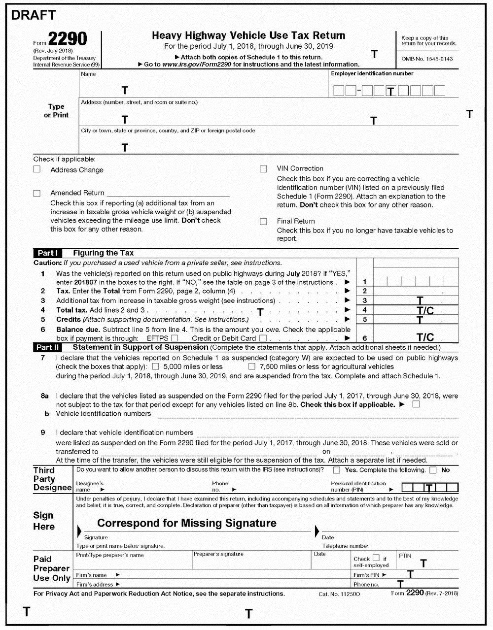 tax return application