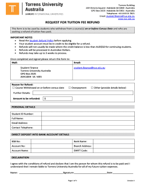 torrens university application form