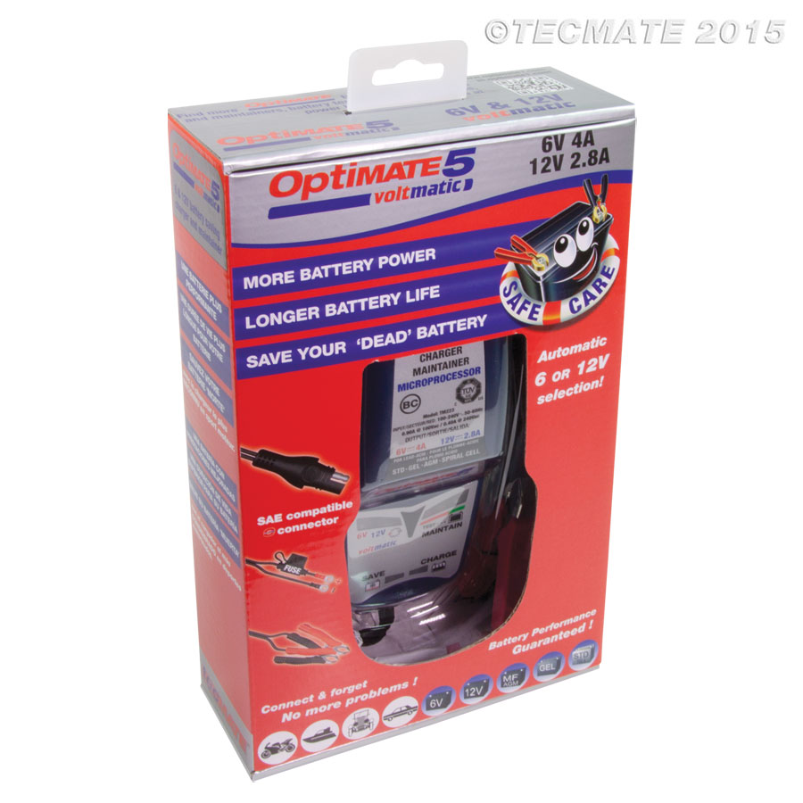 optimate battery charger instructions