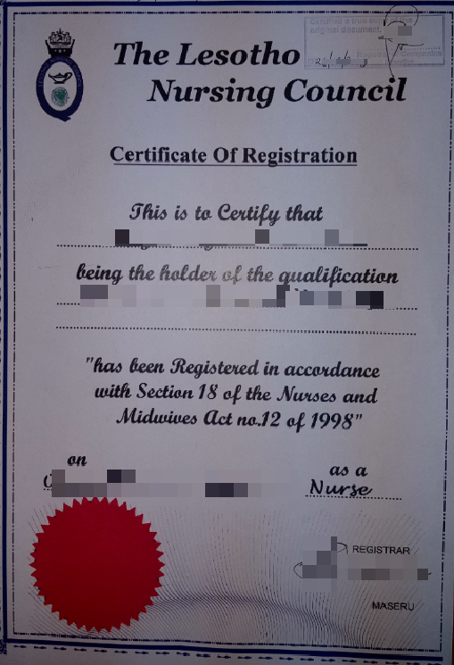 tamilnadu nursing council good standing certificate application form