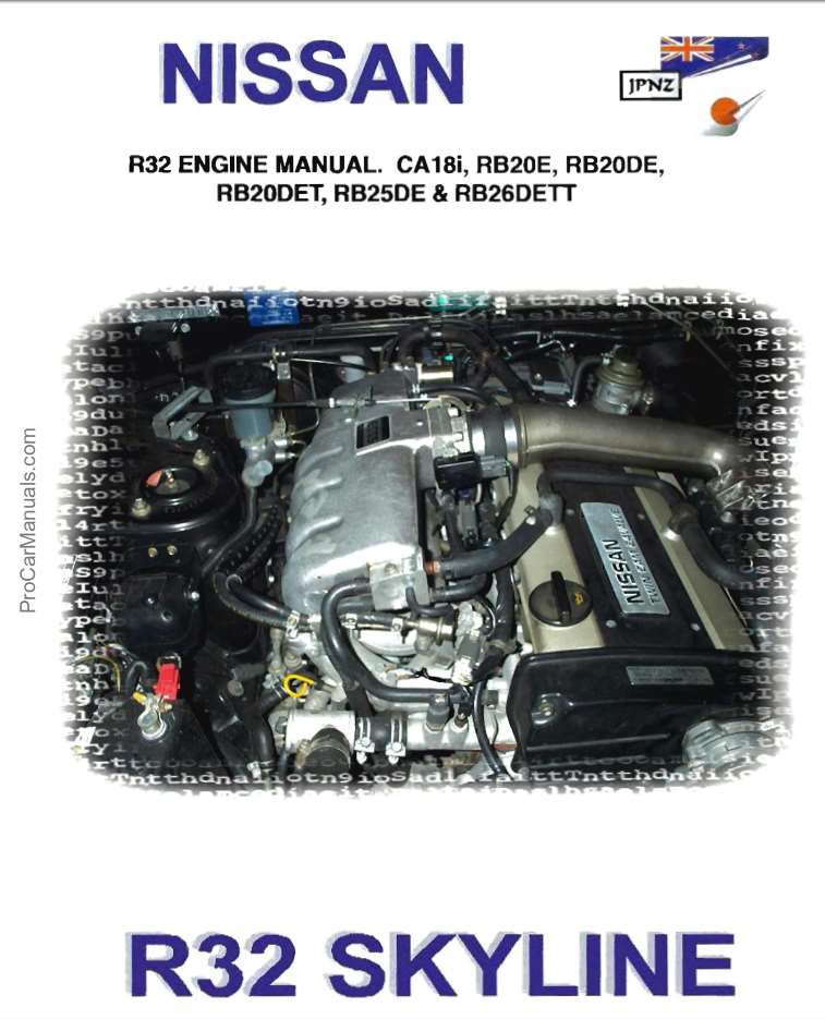 r32 gtr service manual english
