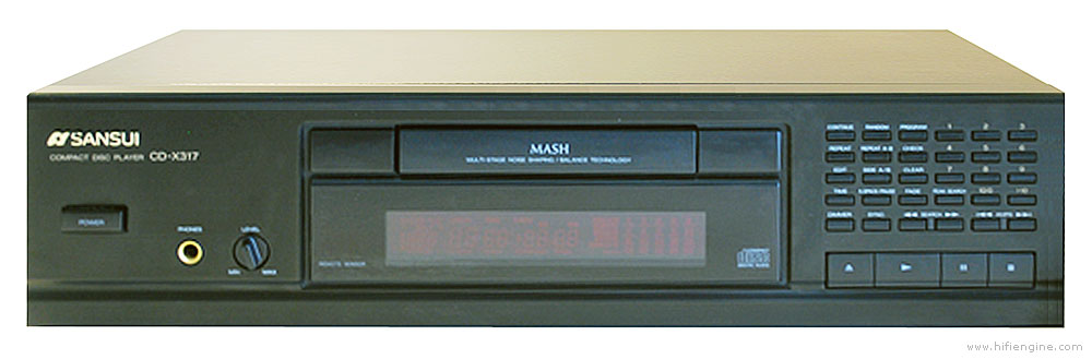 sansui cd-x317 cd player manual